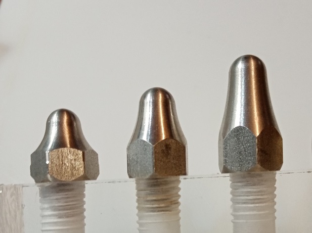 RAMPONI ACCIAIO INOX 3/8  A PUNTA ARROTONDATA IRISH  